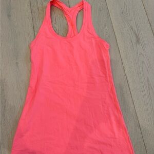 Lululemon Athletica Neon Pink Tank Top